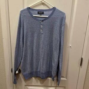 NWOT Bonobos Knit Henley Slim Fit XL